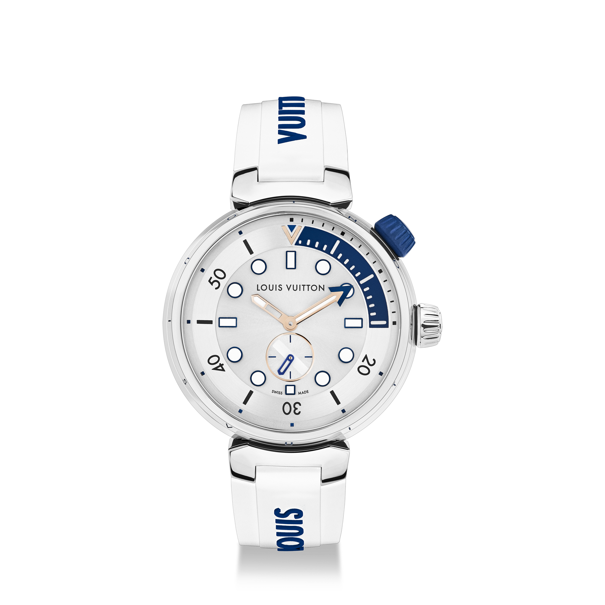 Tambour Street Diver, Quartz, 39.5mm, Steel - All Watches | LOUIS